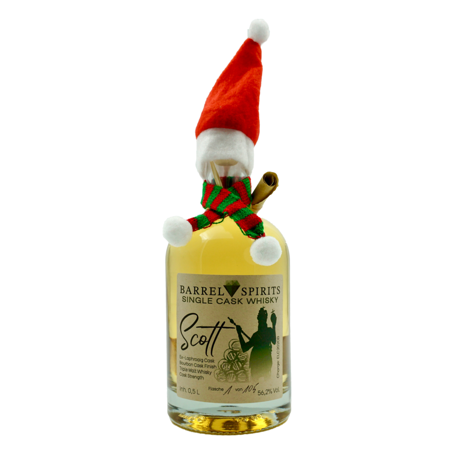"Adventskalender" Scott Single Malt Whisky in Fass-Stärke