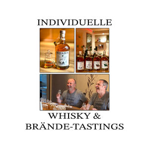 Individuelles Whisky- und Brände-Tasting